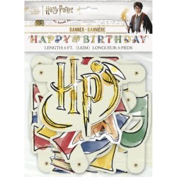 Ghirlanda Happy Birthday Harry Potter Mondo Magico. n1