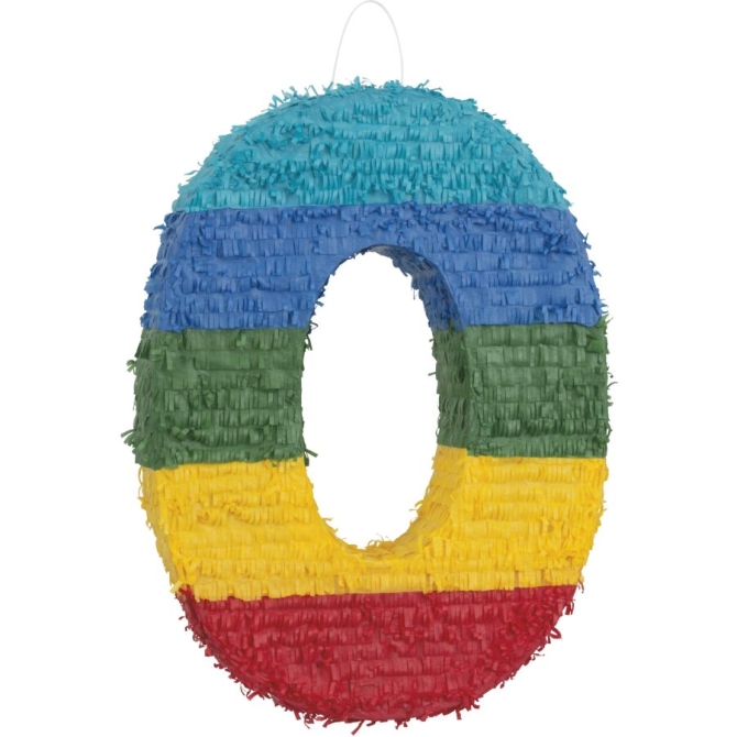 Pinata Numero 0 - Multicolore 