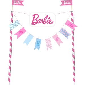 Decorazioni per torte, ghirlanda di Barbie