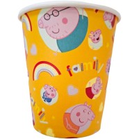 Contiene : 1 x 8 tazze di Peppa Pig