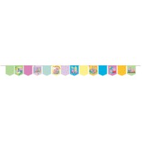Contiene : 1 x Ghirlanda di bandierine di Peppa Pig