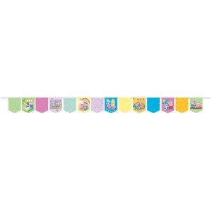 Ghirlanda di bandierine di Peppa Pig