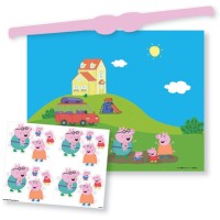 Contiene : 1 x Gioco da parete di Peppa Pig