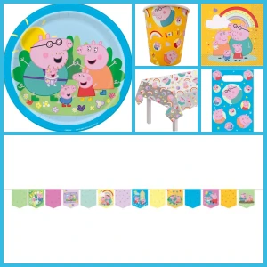 Scatola grande per feste di Peppa Pig