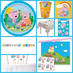 Scatola maxi per feste di Peppa Pig