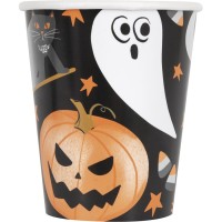 8 tazze Pipistrello e Fantasma