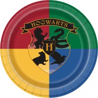 Contiene : 1 x 8 piatti delle Case di Harry Potter