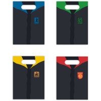Contiene : 1 x 8 sacchetti regalo delle Case di Harry Potter