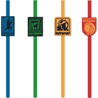 Contiene : 1 x 8 cannucce delle Case di Harry Potter