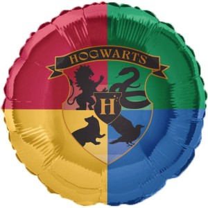 Palloncino in lamina di elio delle Case di Harry Potter