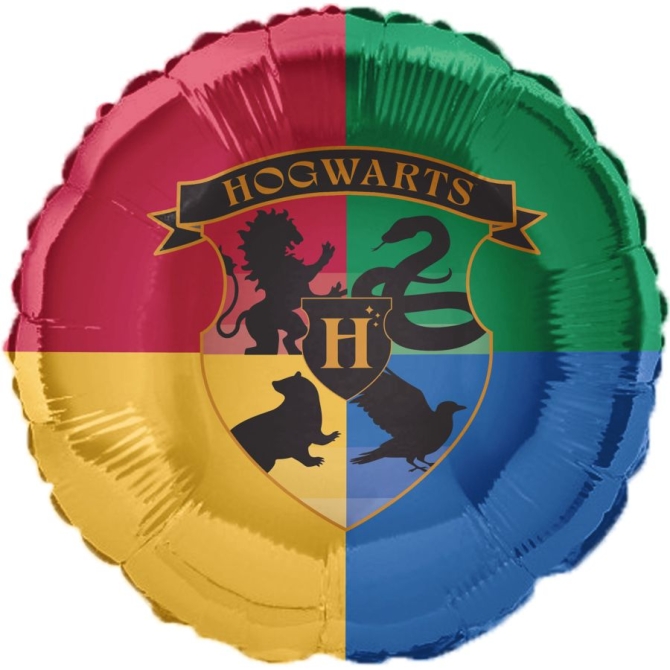Palloncino in lamina di elio delle Case di Harry Potter