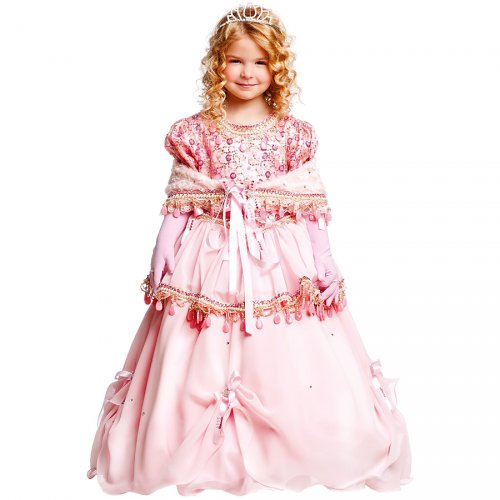 Costume Principessa Prestigio Rosa Luxury 