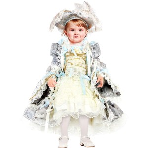 Costume di lusso Maria Antonietta taglia 12 mesi