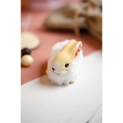 1 Piccolo Coniglio bianco - 7 cm. n2