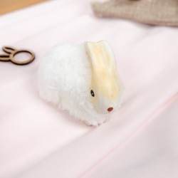 1 Piccolo Coniglio bianco - 7 cm. n4