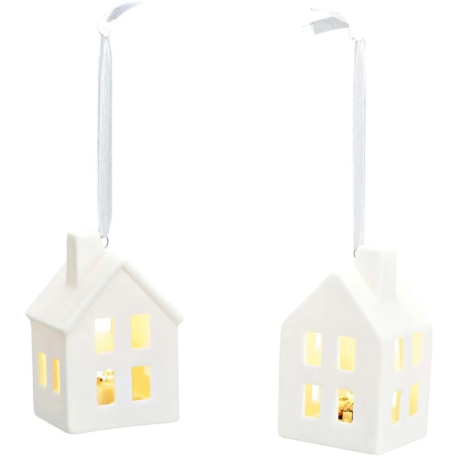 Lampada a sospensione per la casa con LED 9 cm - Porcellana 