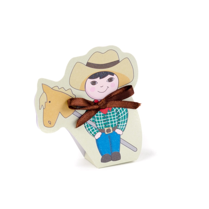 10 sacchettini Cowboy 