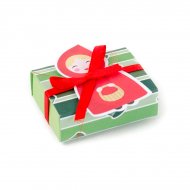 10 piccole scatole per confetti con adesivo Cappuccetto rosso