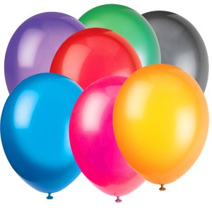 50 Palloncini Crystal Multicolore