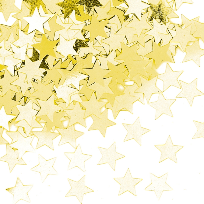 Coriandoli stelle d oro 