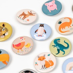 6 Badge degli animali. n2