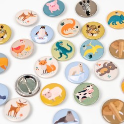6 Badge degli animali. n3