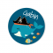 Badge da personalizzare - Pirata Ahoy! images:#0