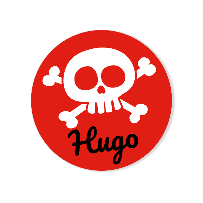 Badge da personalizzare - Pirata 