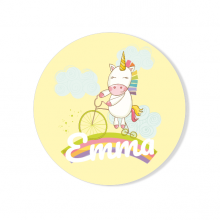 Badge da personalizzare - Unicorno Baby