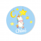 Badge da personalizzare - Unicorno Baby images:#1