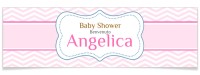 Striscione personalizzato - Baby Shower Bambina