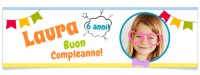 Striscione personalizzabile - Photo Booth Bambina