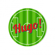 Badge da personalizzare - Campo da calcio