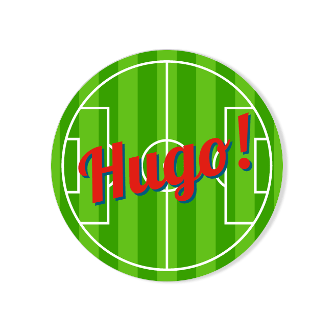 Badge da personalizzare - Campo da calcio 