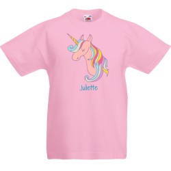 T-shirt da personalizzare - Testa di unicorno. n2