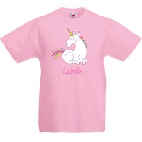 T-shirt da personalizzare - Unicorno Bianco