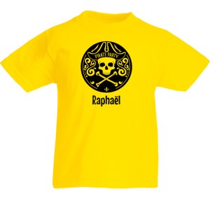 T-shirt da personalizzare - Stemma dei pirati