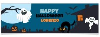 Striscione personalizzato - Casa stregata di Halloween