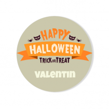 Distintivo da personalizzare - Happy Halloween