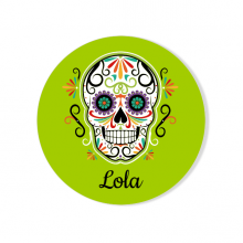 Badge da personalizzare - Calavera