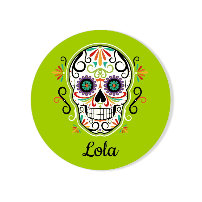 Badge da personalizzare - Calavera 