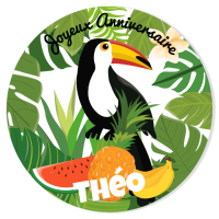 Fotocroc da personalizzare - Tropical Toucan