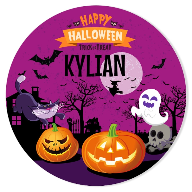 Fotocroc da personalizzare - Buon Halloween 