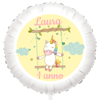 Palloncino da personalizzare - Licorne Baby