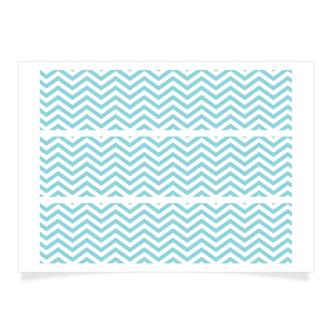 Contorni da personalizzare - Chevron 
