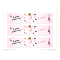 Contorni da personalizzare - Ballerina