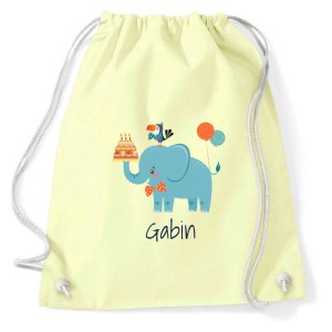 Borsa per attivit da personalizzare - Elefante