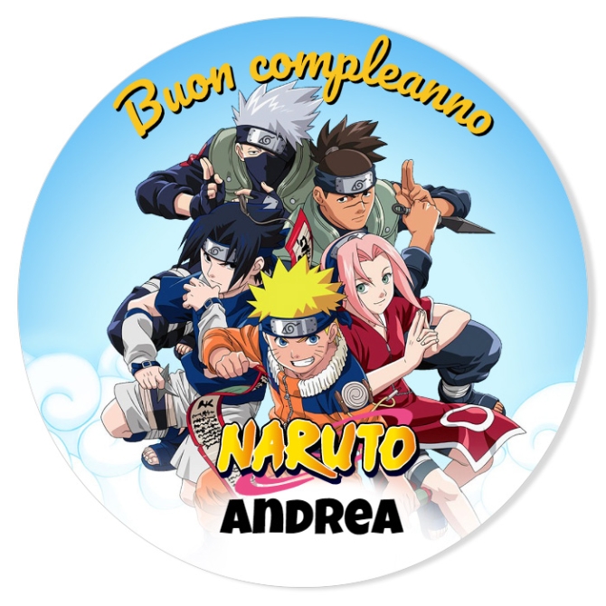 Fotocroc da personalizzare - Naruto 