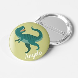 Badge da personalizzare - T-rex. n°1