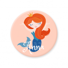 Badge da personalizzare - Sirena